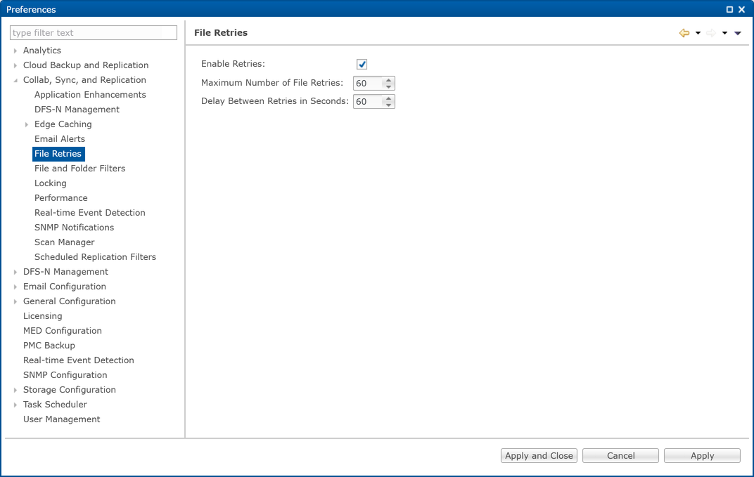 FC-Preferences-File Retries
