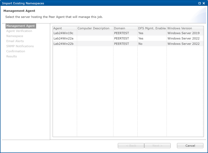 DFS-Import Existing Namespace-2