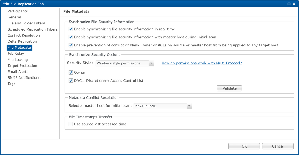 FR-Edit Job-File Metadata-MP-Windows permissions