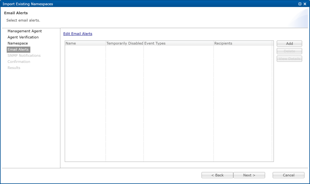 DFS-Import Existing Namespace-7