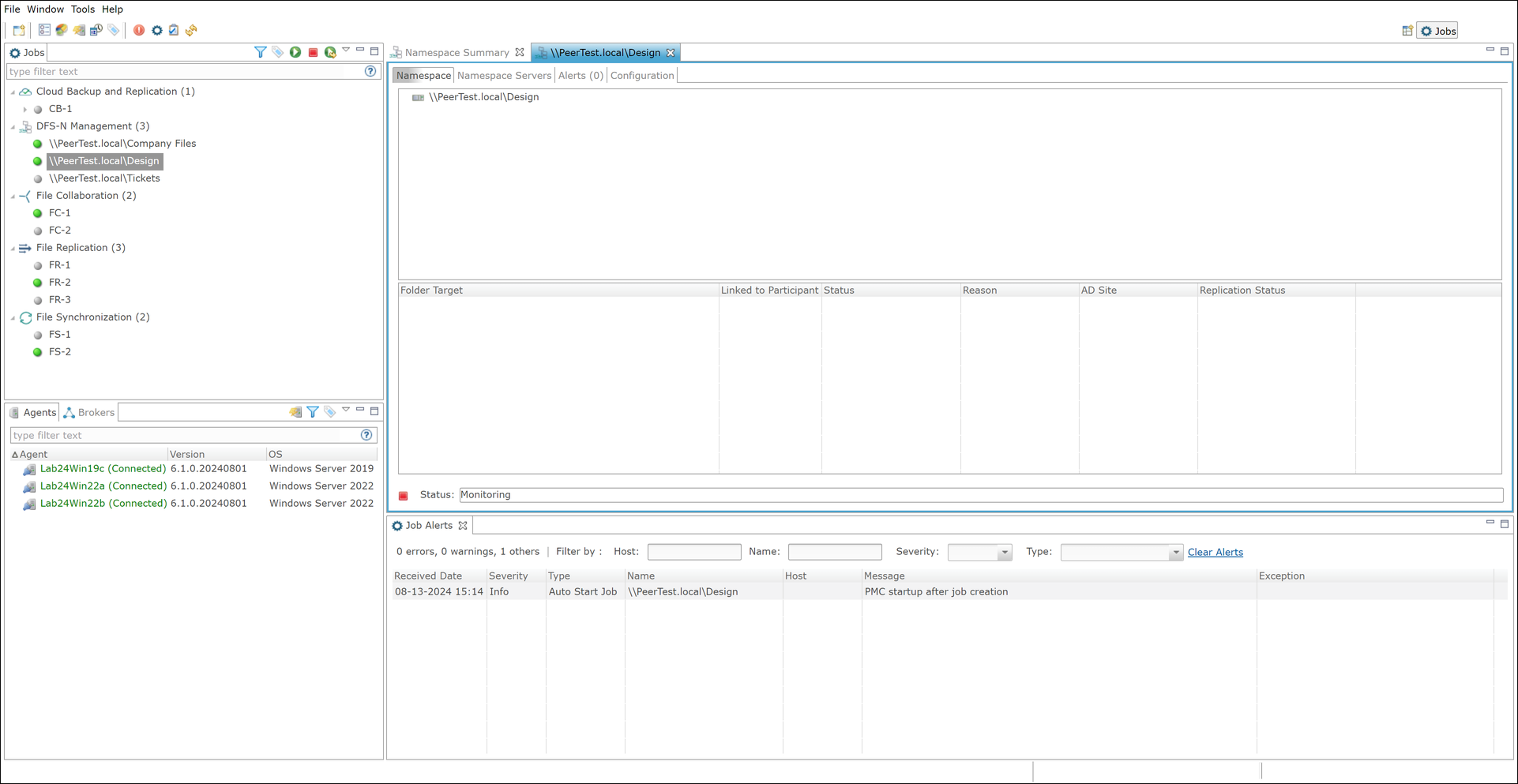 DFS-Import Existing Namespace-11