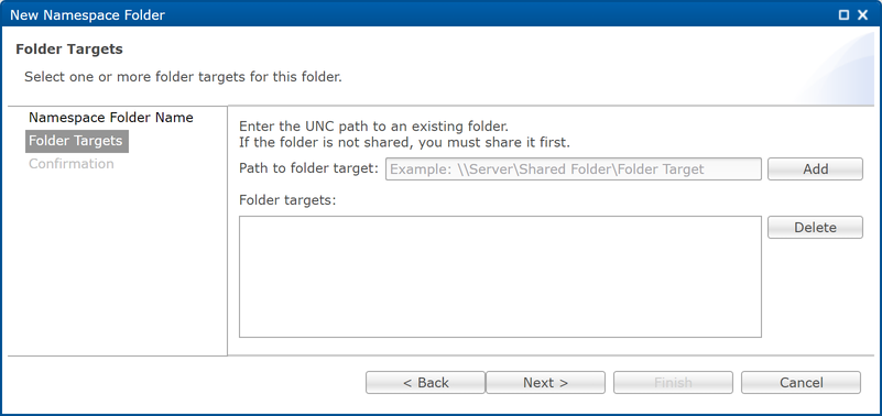 DFS-Create-Step 7-Folder Targets-1
