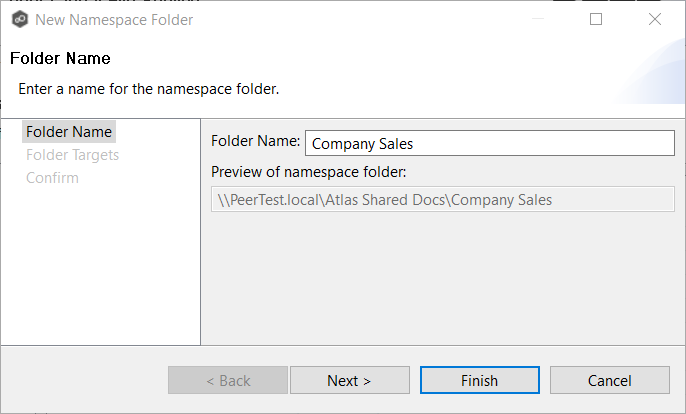 DFS-Create-Step 7-Namespace Folders-3
