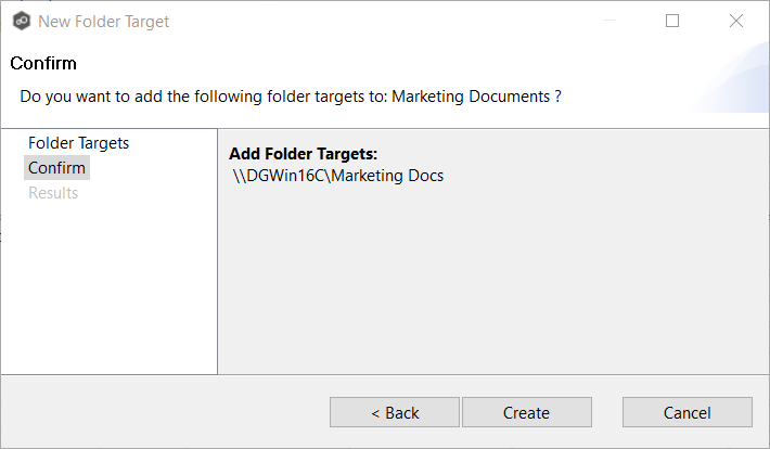 DFS-Adding Namespace Folder-Target-6