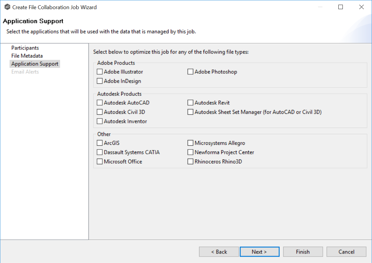 FC-Create-Step 4-Application Support