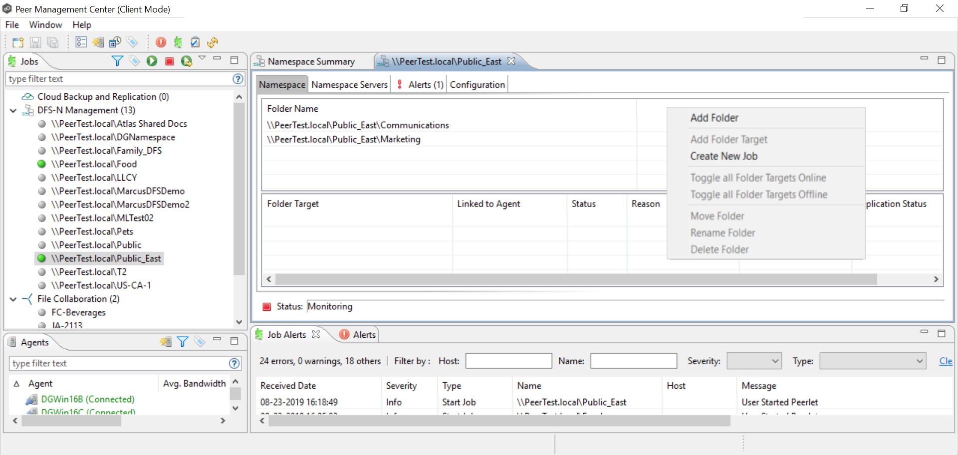DFS-Adding Namespace Folder-3