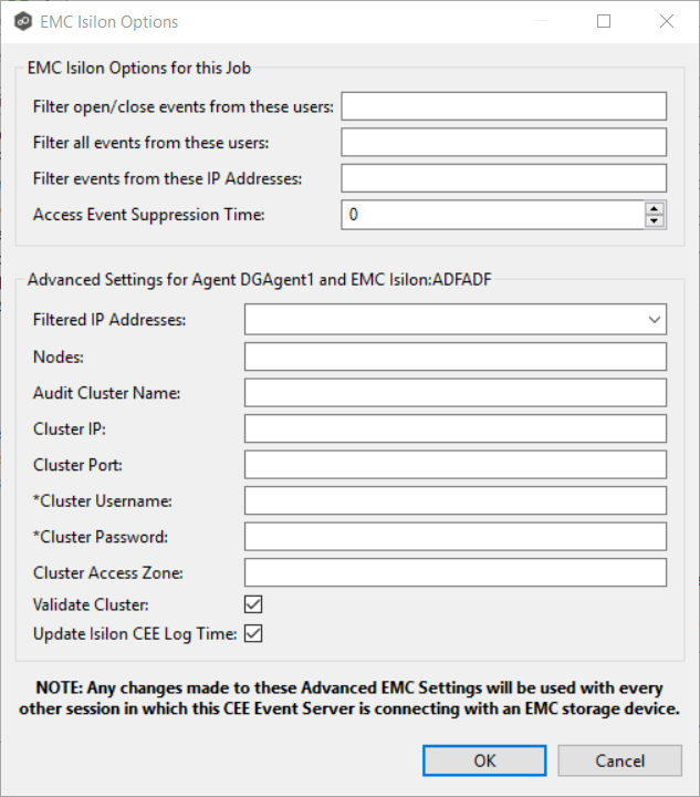 Dell EMC Storage Information-Isilon Advanced Options