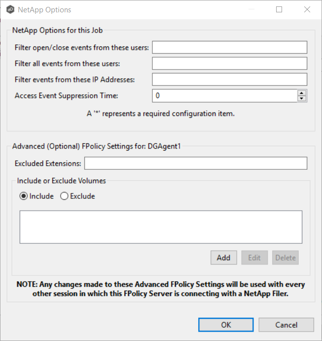 NetApp Storage Information-7-Mode Advanced Options