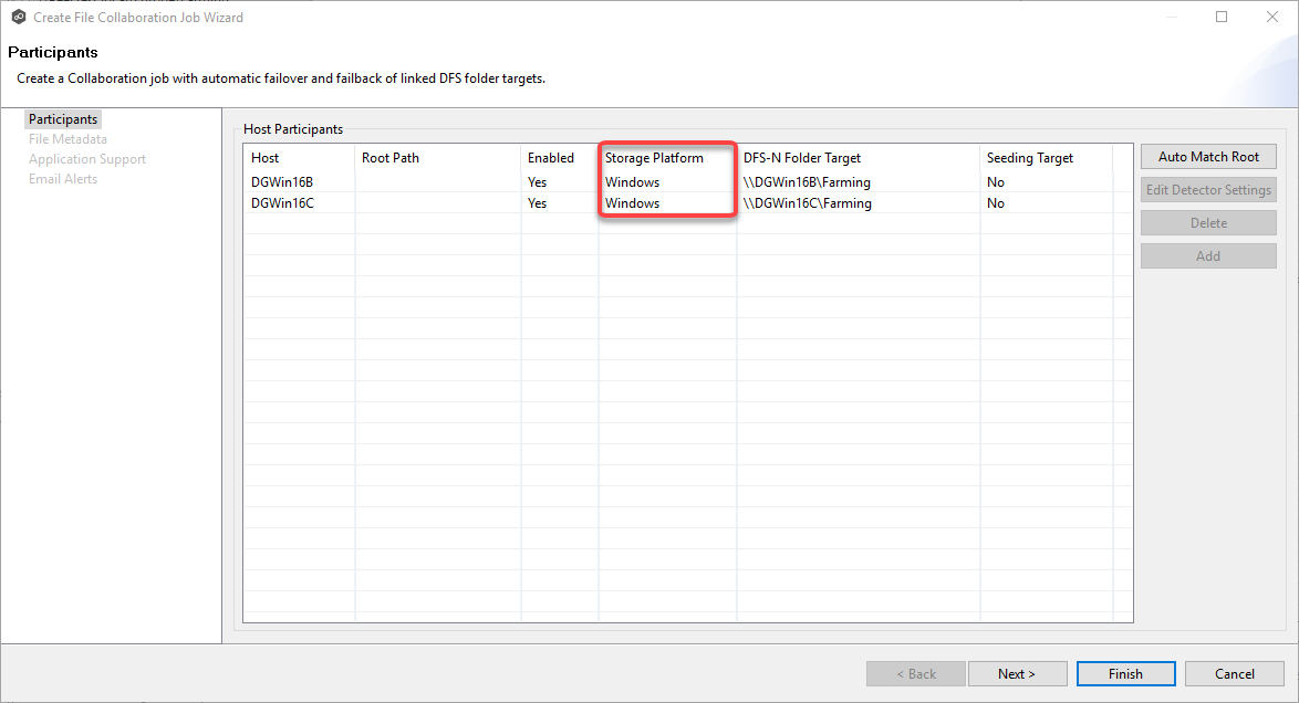 DFS-Create FC or FS Job from NS Folder-6