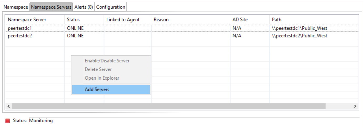 DFS-Adding Namespace Server-4