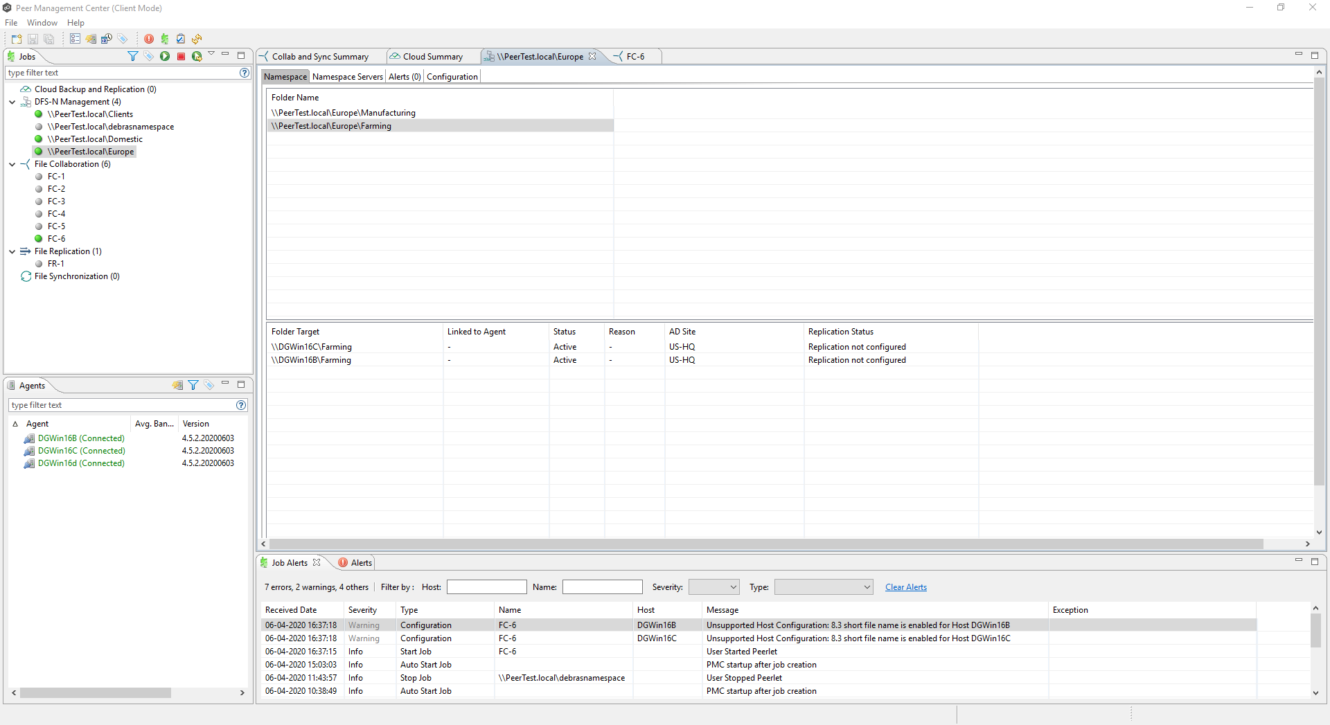 DFS-Create FC or FS Job from NS Folder-1