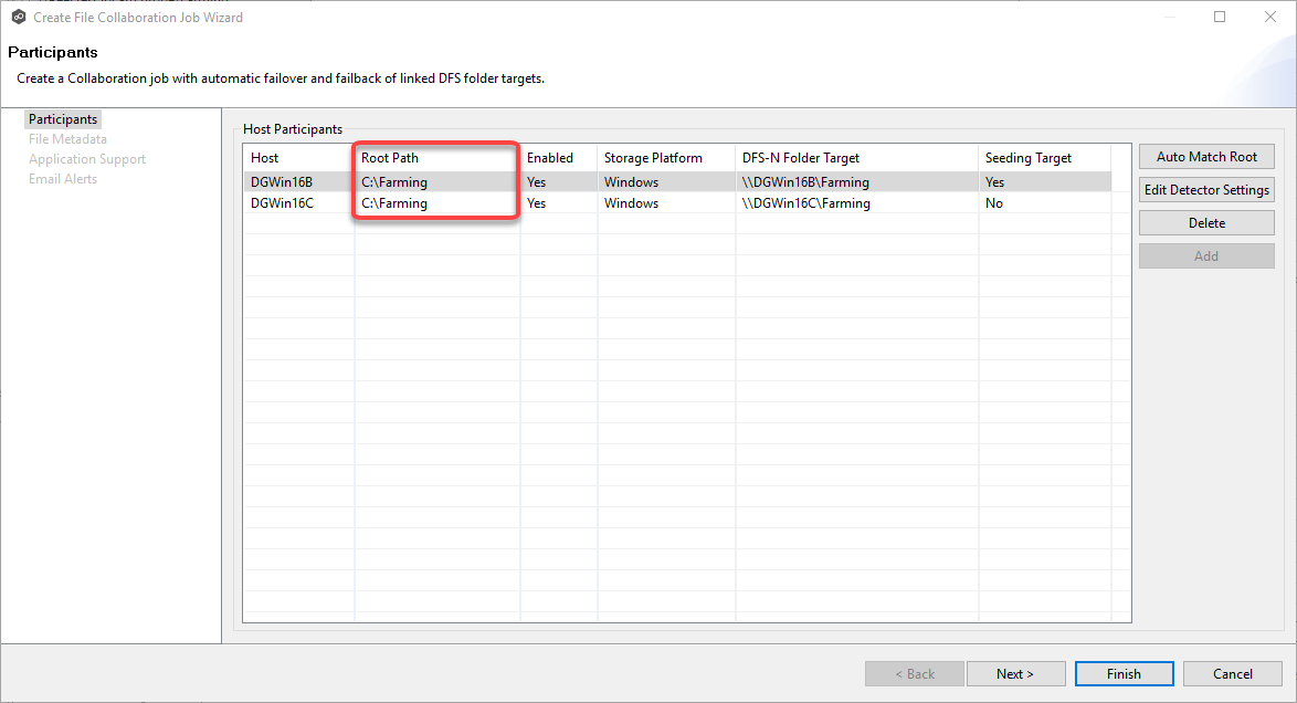 DFS-Create FC or FS Job from NS Folder-11