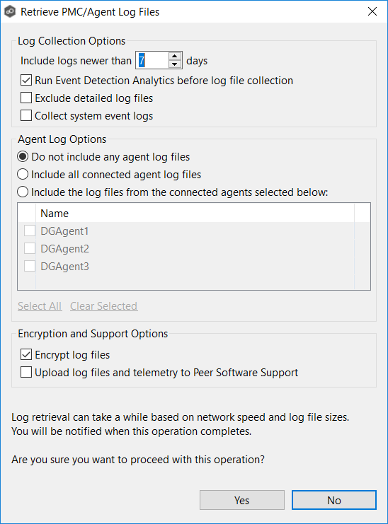 Basic-Concepts-Logging and Alerts-Retrieve PMC-Agent Logs