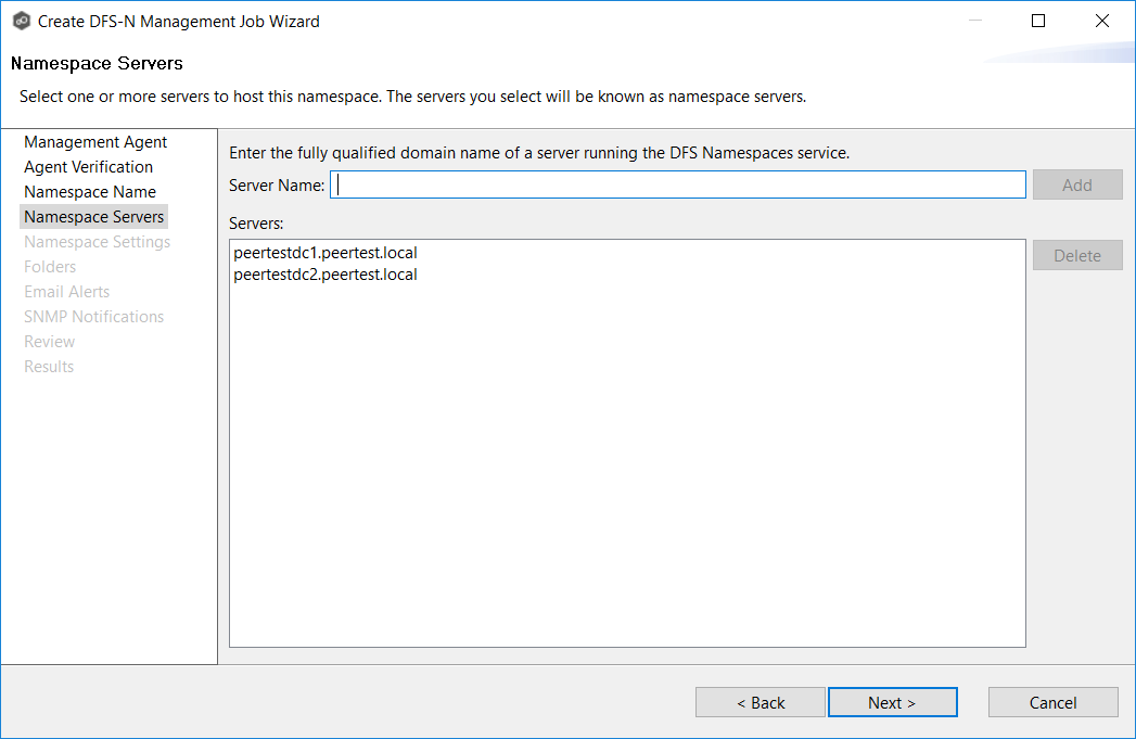 DFS-Create-Step 5-Namespace Servers-3