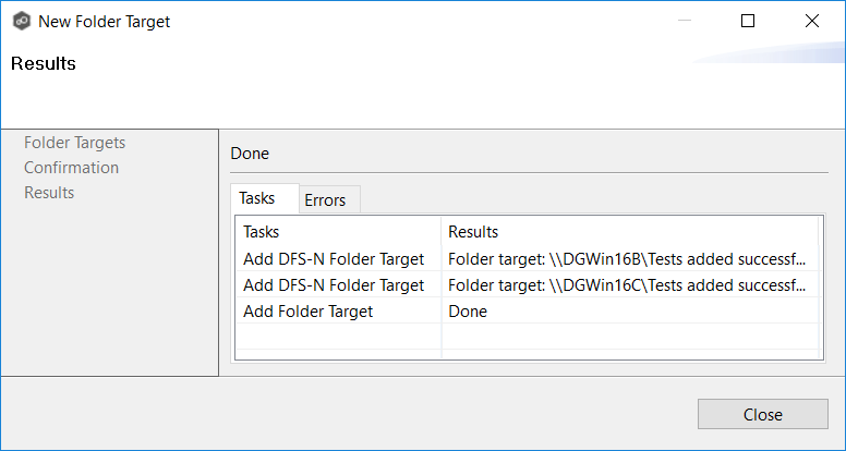 DFS-Adding Folder Target-7