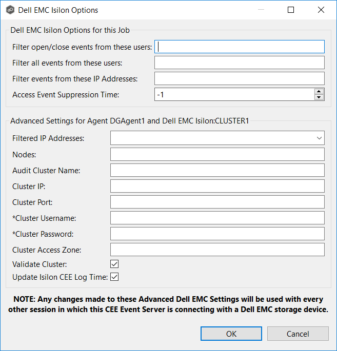 Dell EMC Storage Information-Isilon-Advanced Options