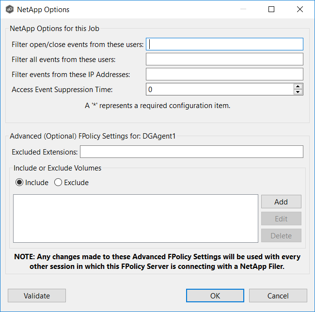 NetApp Storage Information-7-Mode-Advanced Options