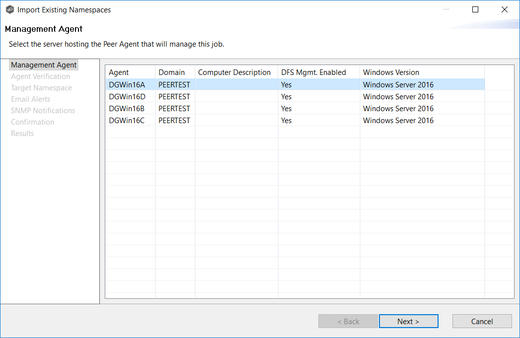 DFS-Import Existing Namespace-2