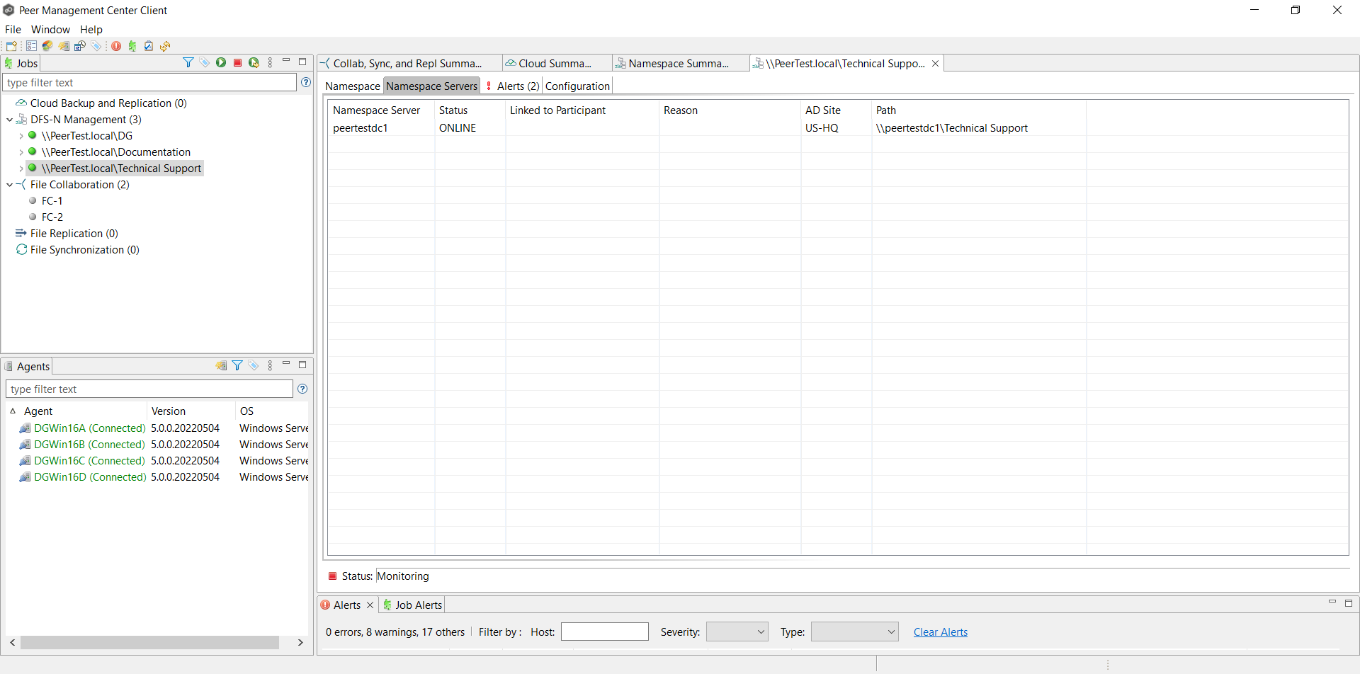 DFS-Adding Namespace Server-3