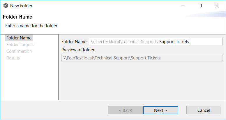 DFS-Adding Namespace Folder-5