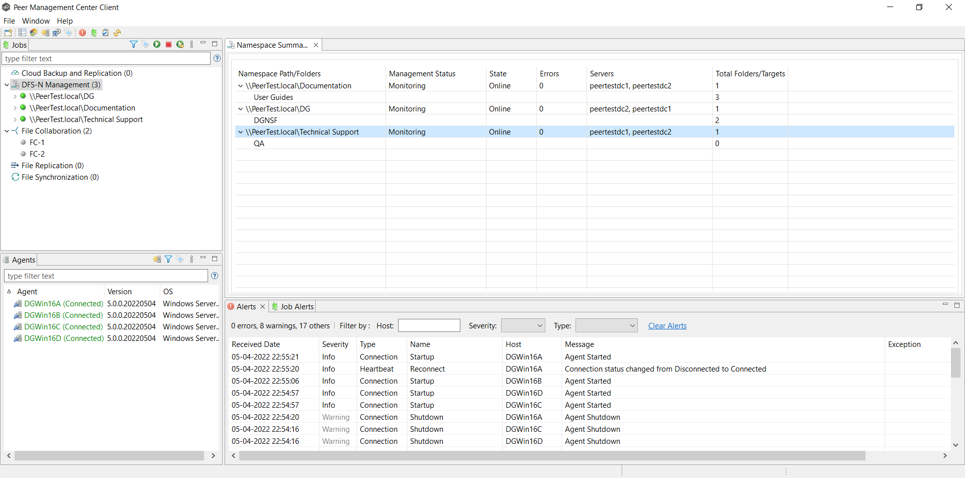 DFS-Adding Namespace Folder-1