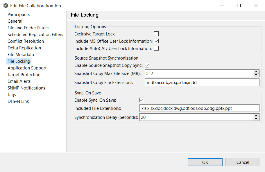 FC-Edit Job-File Locking