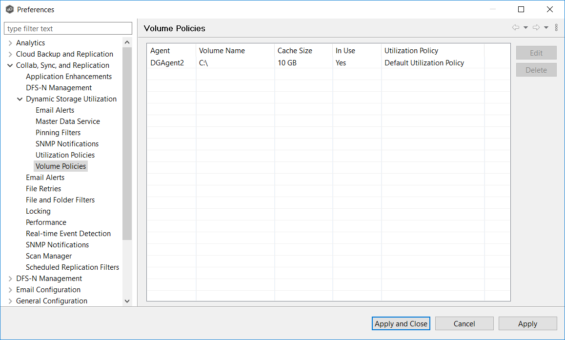 DSU-Preferences-Volume Policies-14