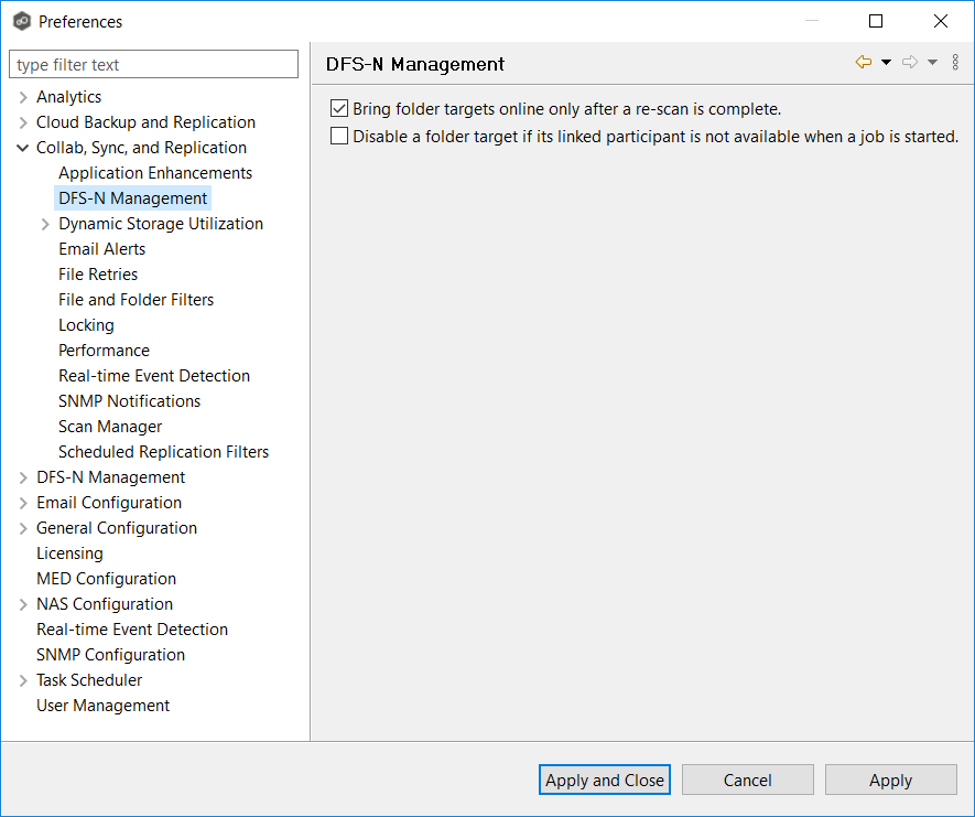 FC-Preferences-DFS Management