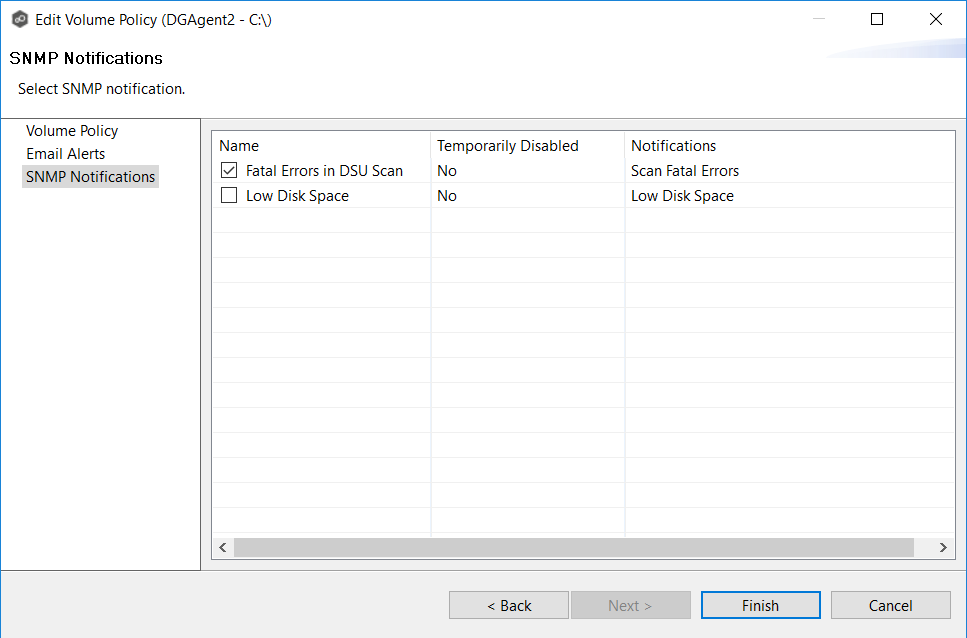 DSU-Preferences-Volume Policies-12