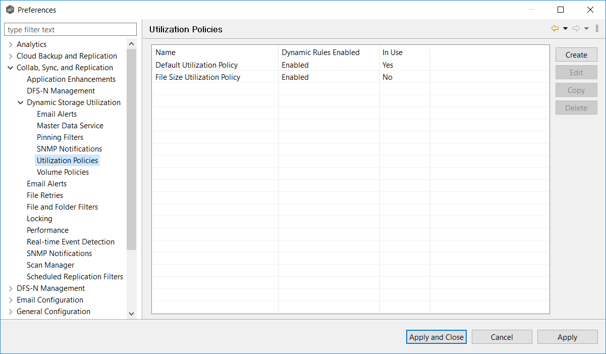 DSU-Preferences-Utilization Policies-1