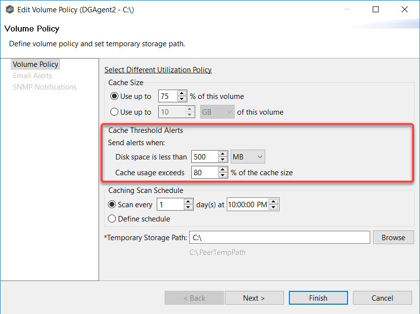 DSU-Preferences-Volume Policies-8