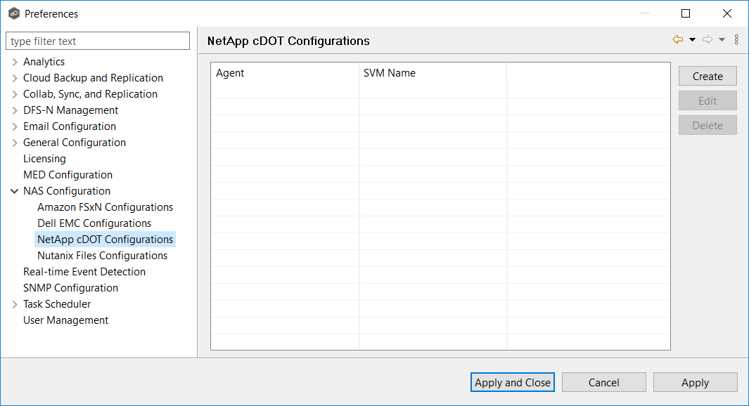 NetApp Configurations-ONTAP