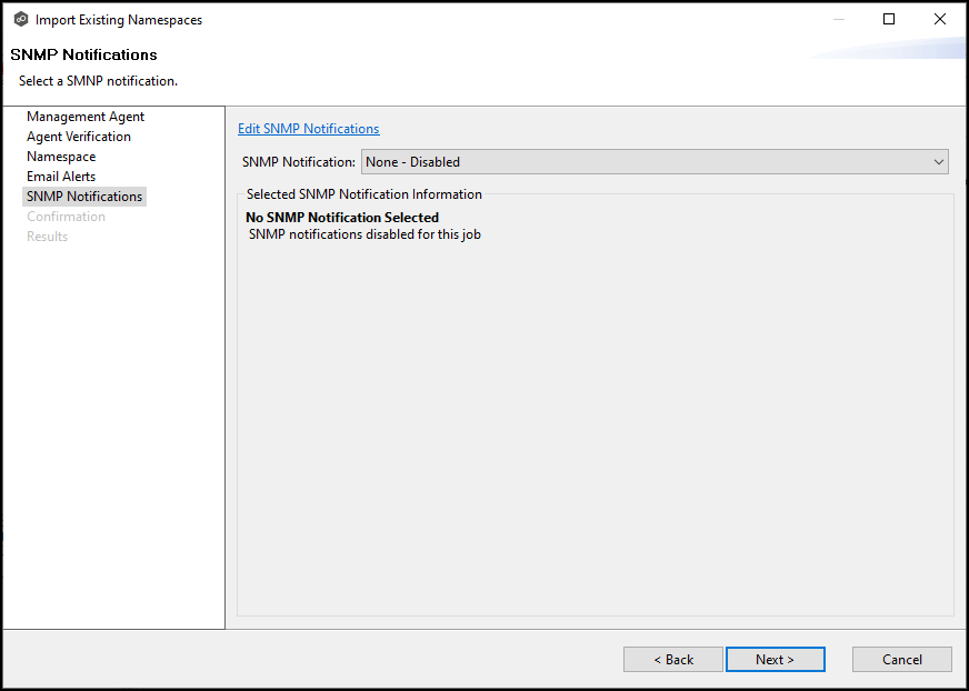 DFS-Import Existing Namespace-8