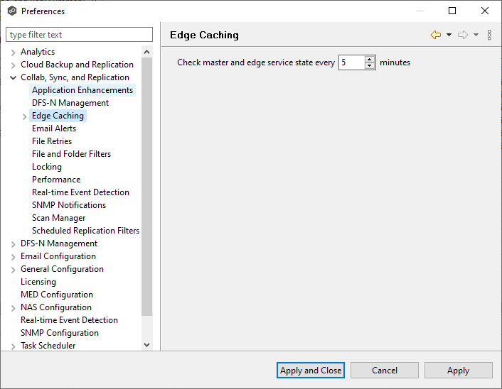Edge Caching-Preferences-Edge Caching
