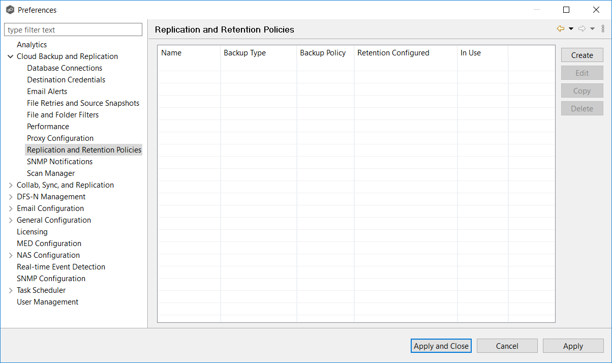 CB-Preferences-Replication and Retention Policies-1