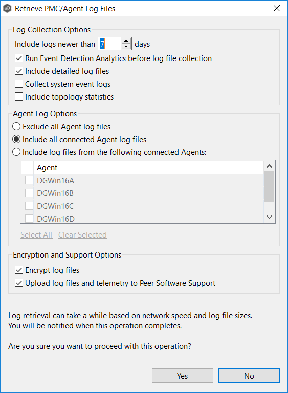 Basic-Concepts-Logging and Alerts-Retrieve PMC-Agent Logs