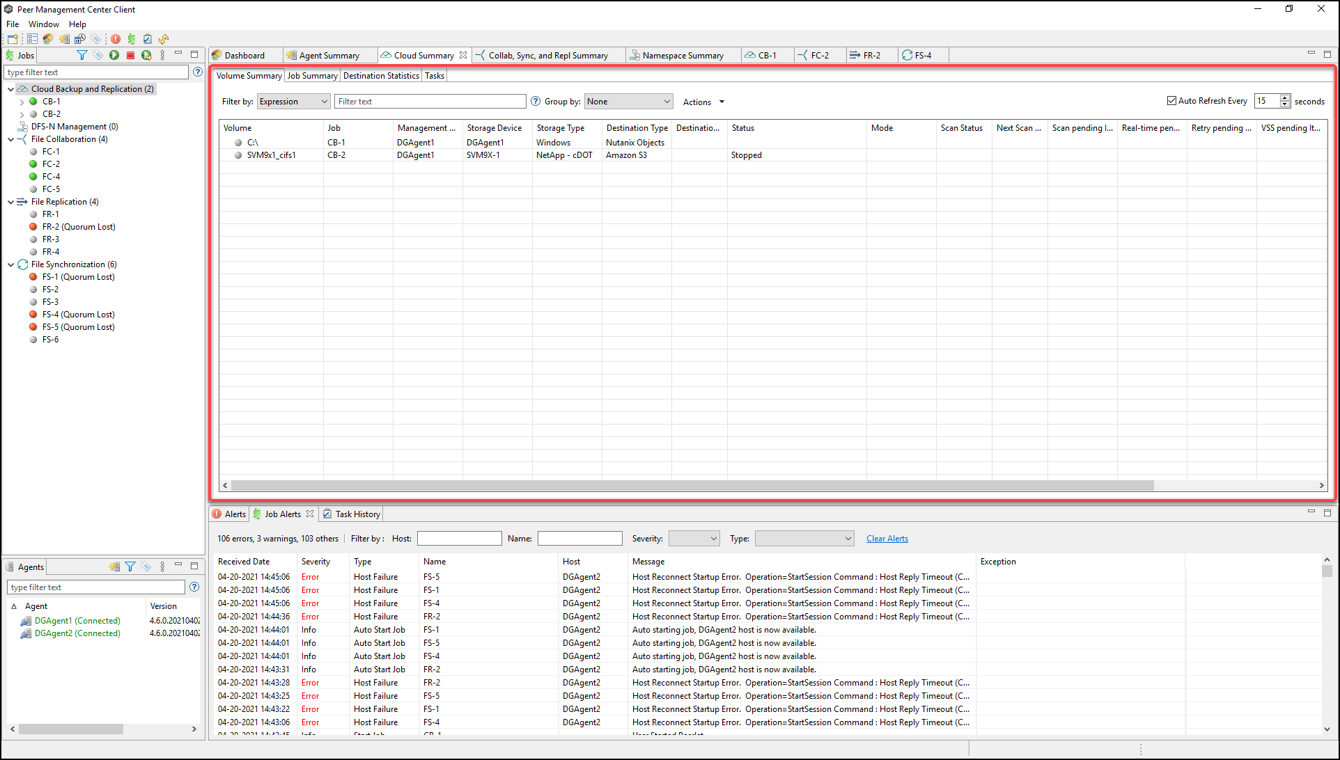 UI-Views-Summary-Cloud Summary