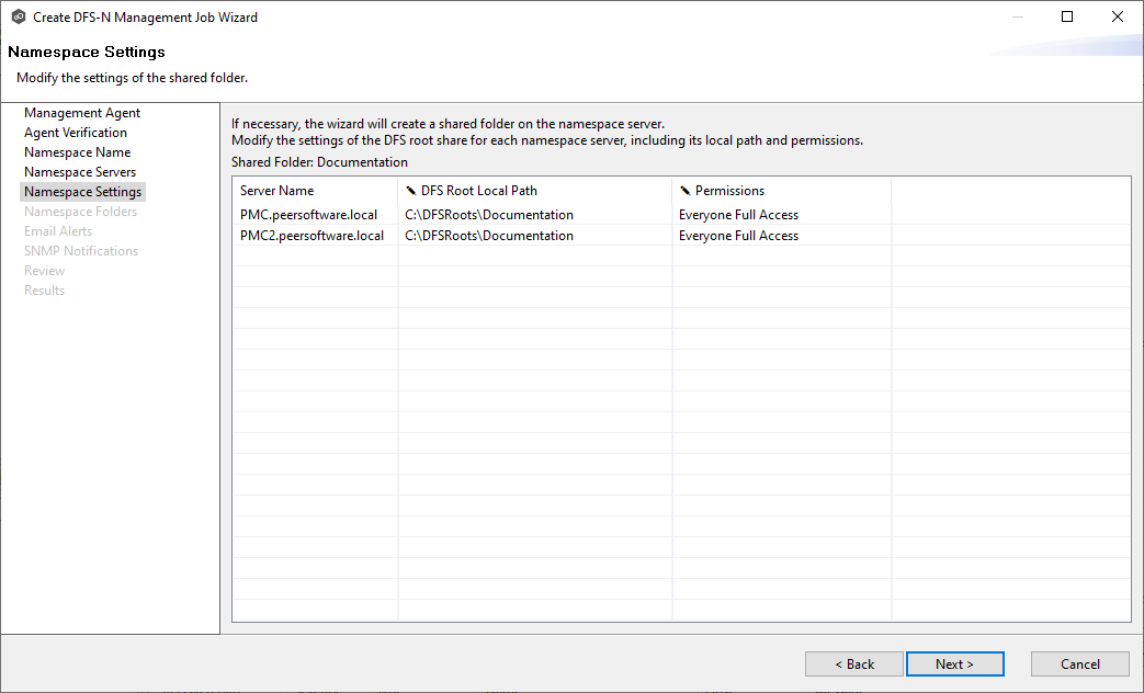 DFS-Create-Step 6-Namespace Settings-1