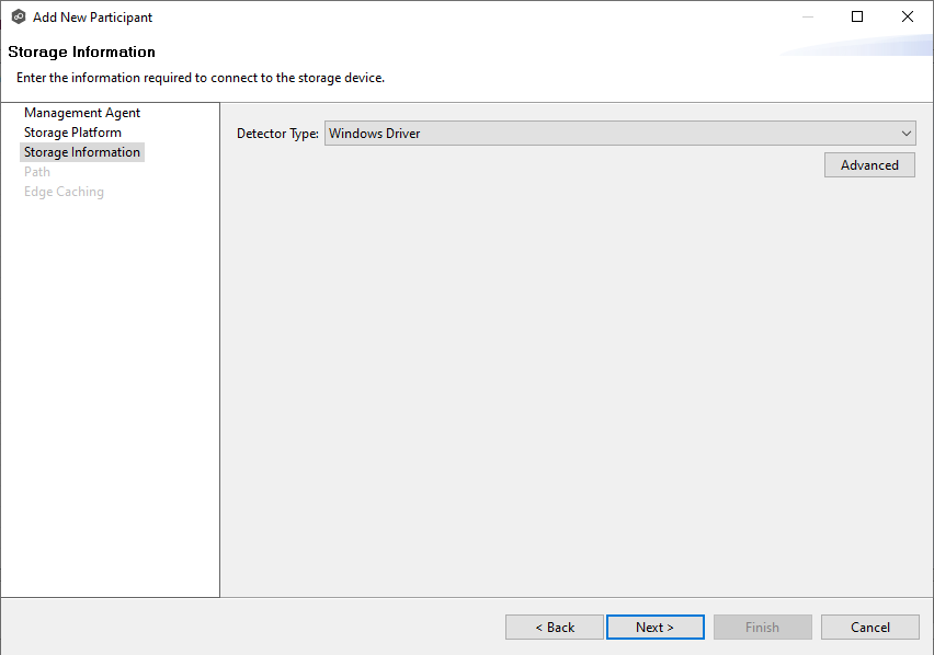 FC-Create-Step 2-Storage Info-Windows
