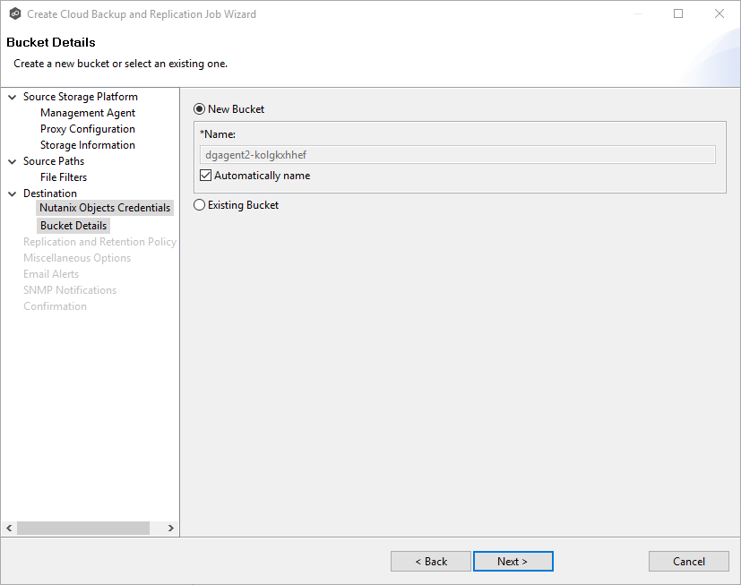 CB-Create-Step 10-Bucket Details-Nutanix Objects