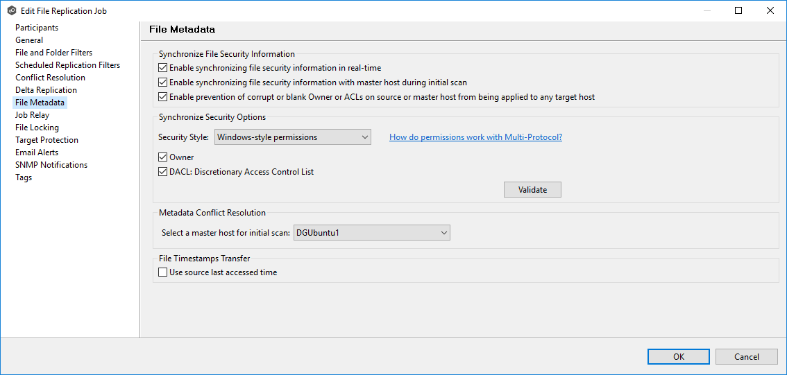 FR-Edit Job-File Metadata-MP-Windows permissions
