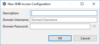 New SMB Access Configuration-Preferences