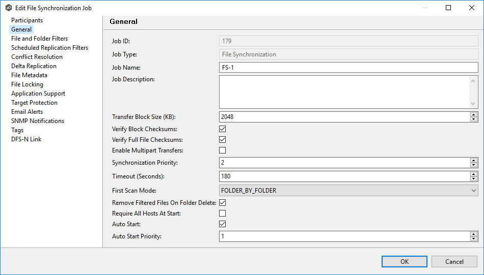 FS-Edit Job-General