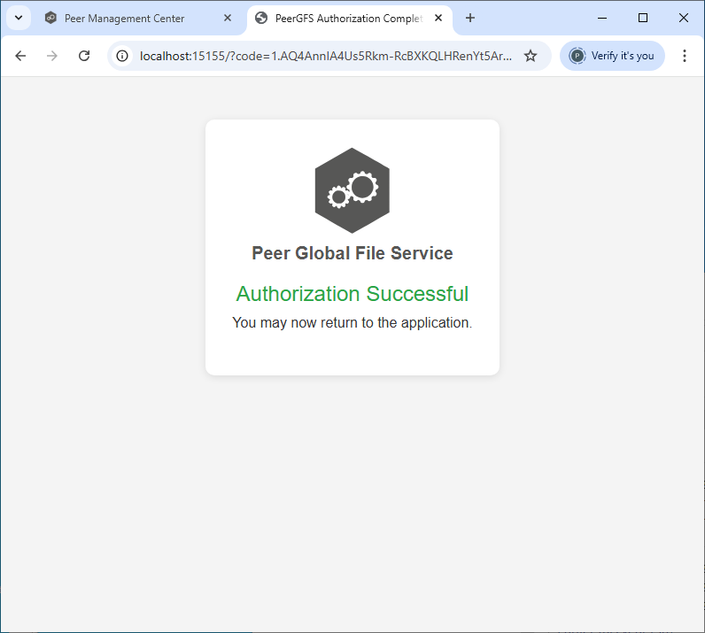 Email-Preferences-Email Configuration-OAuth2-Authorization Succeeded